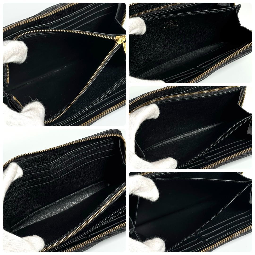 新型 ルイヴィトン モノグラム アンプラント ジッピーウォレット 長財布 レザー