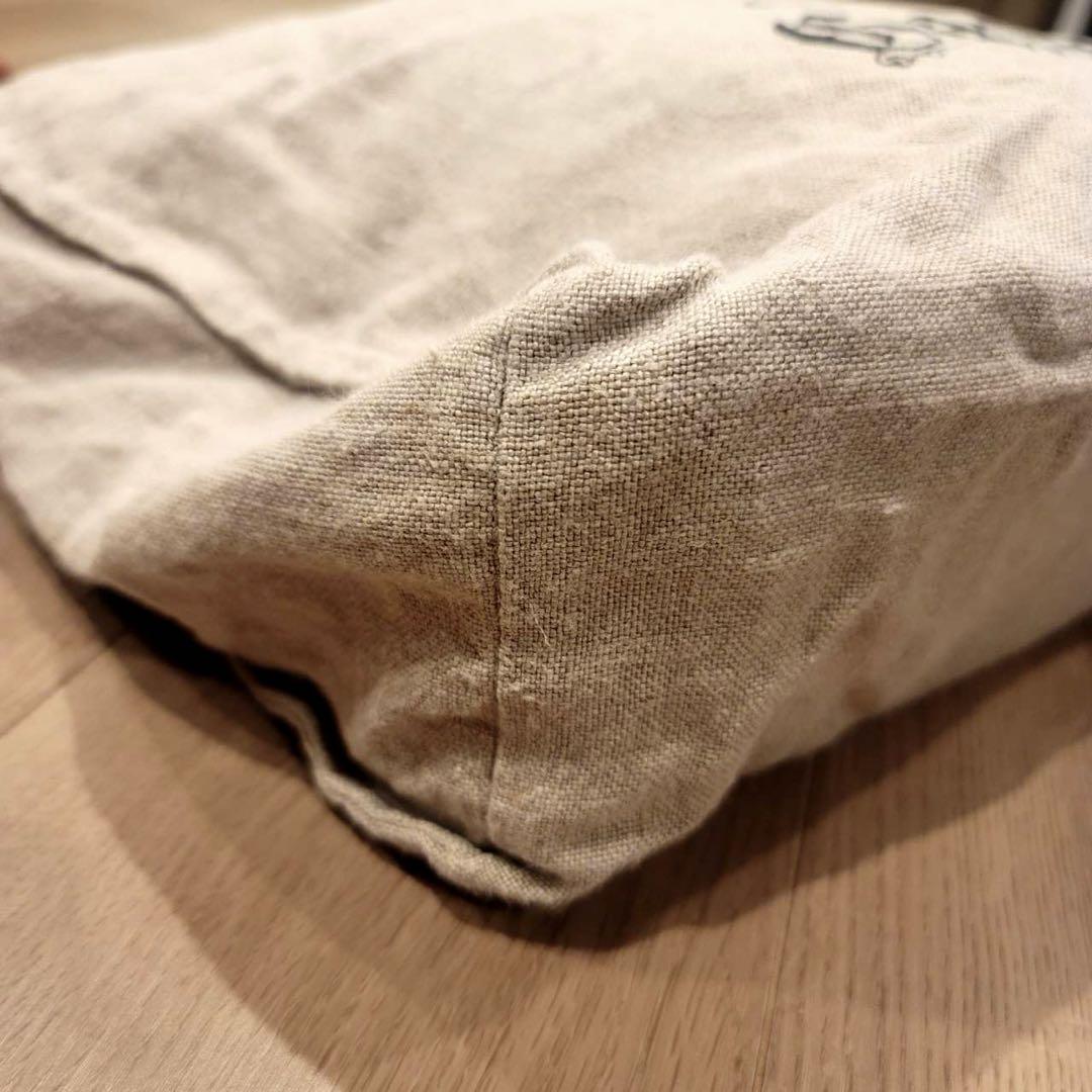グッチ  GUCCI グッチガーデン トートバッグ 猫 大容量 ベージュ 底板付