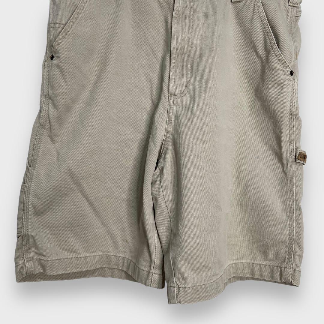 90s☆Timberland☆ペインターショーツ☆サンドカラー☆W35☆