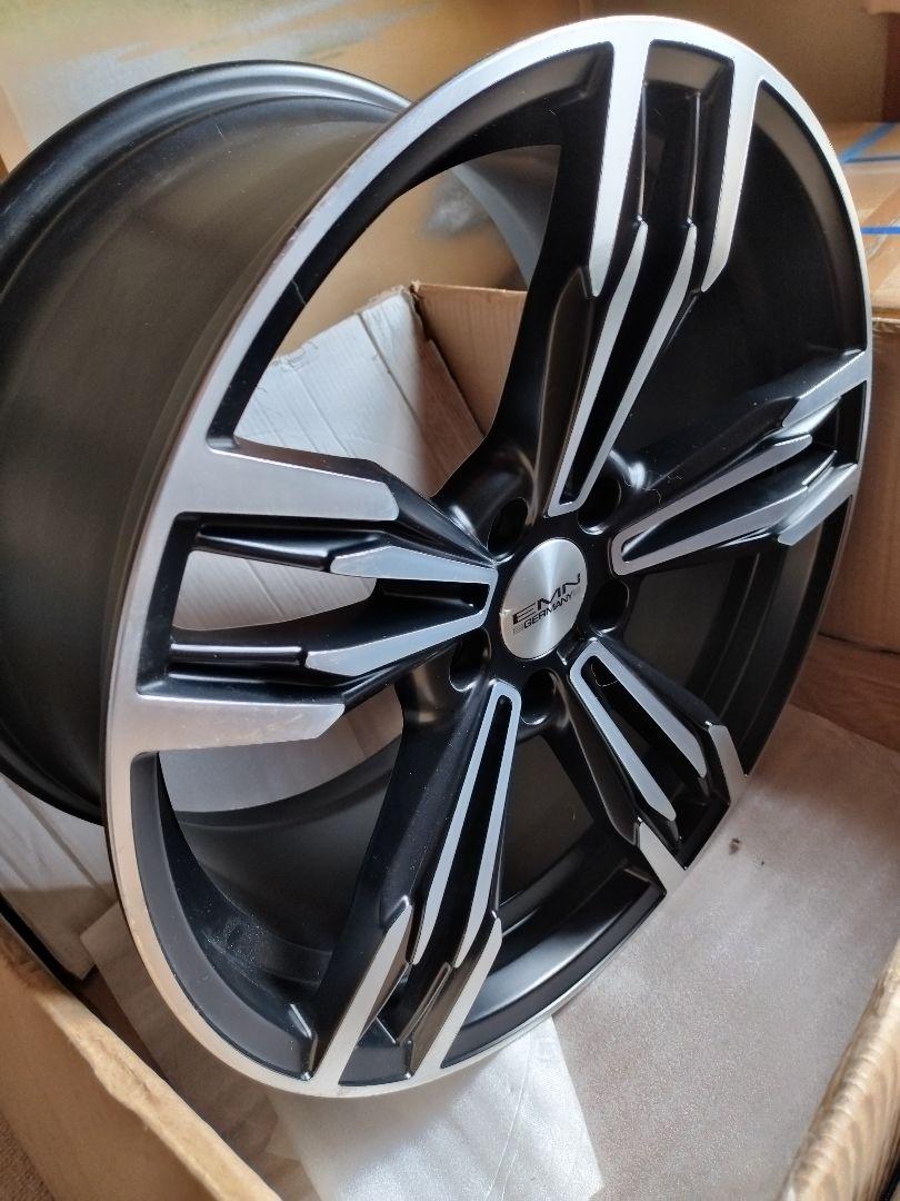 EMN GERMANY BMWタイプ5スポークブラックポリッシュ