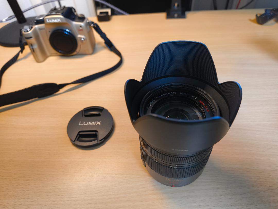 Panasonic LUMIX DMC-G1/H-VS014140（ゴールド）