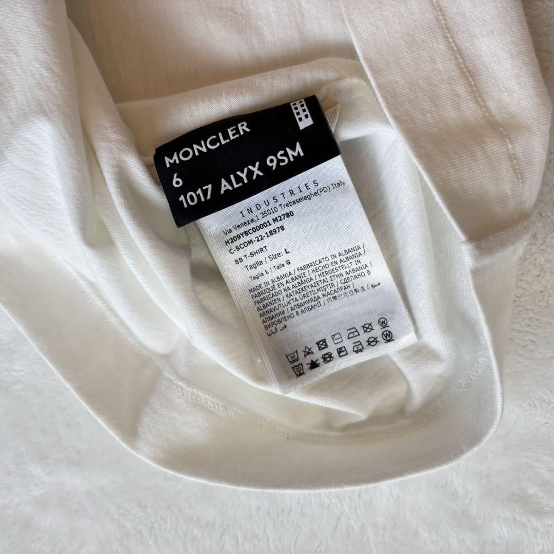極美品✨　MONCLER ALYX　Tシャツ　モンクレール アリクス　L