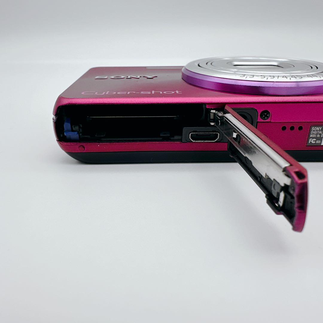 【ピンク】SONY サイバーショット DSC-WX170 コンデジ デジカメ