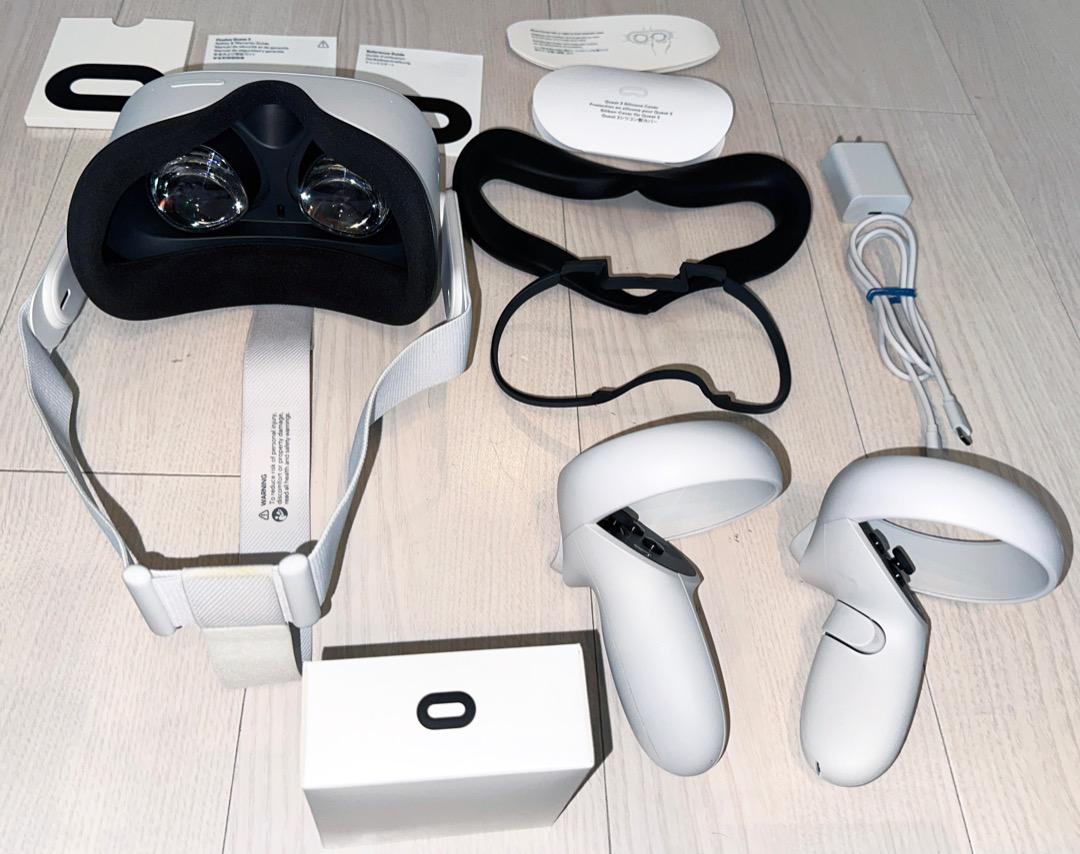 Oculus Quest 2 128GB キャリーケース/イヤホン付