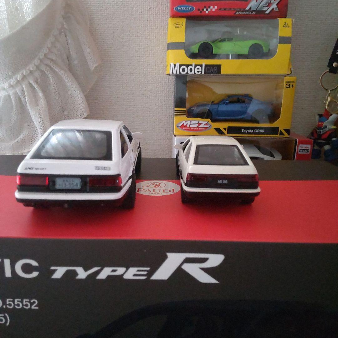 エムテック　1/43 ミニカー　トヨタ　AE86 トレノ　2個まとめ売り 1/43 Mテック トヨタ（AE86） トレノ - ミニカーショップ