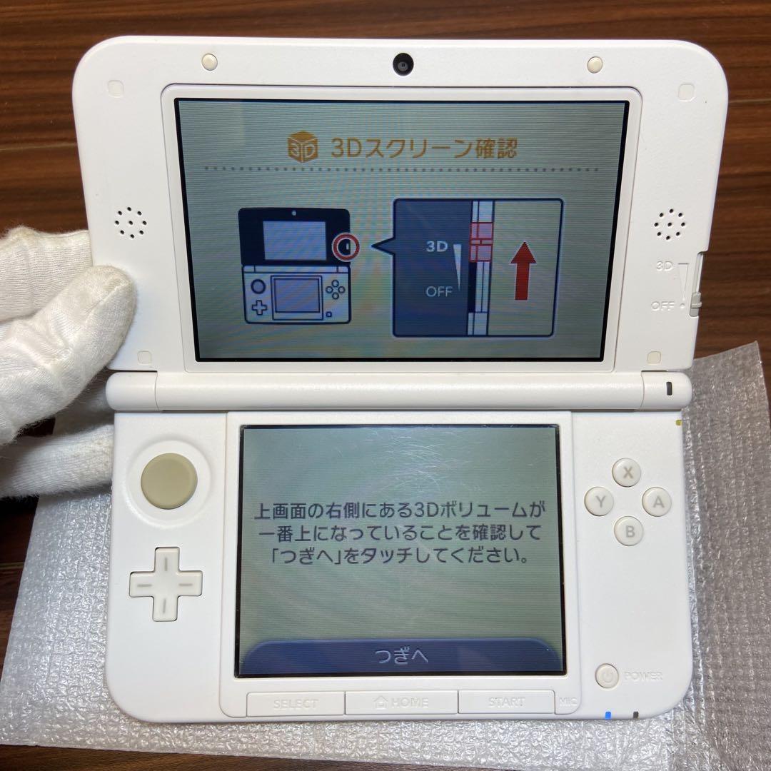 ニンテンドー 3DS LL 本体 ホワイト 3242