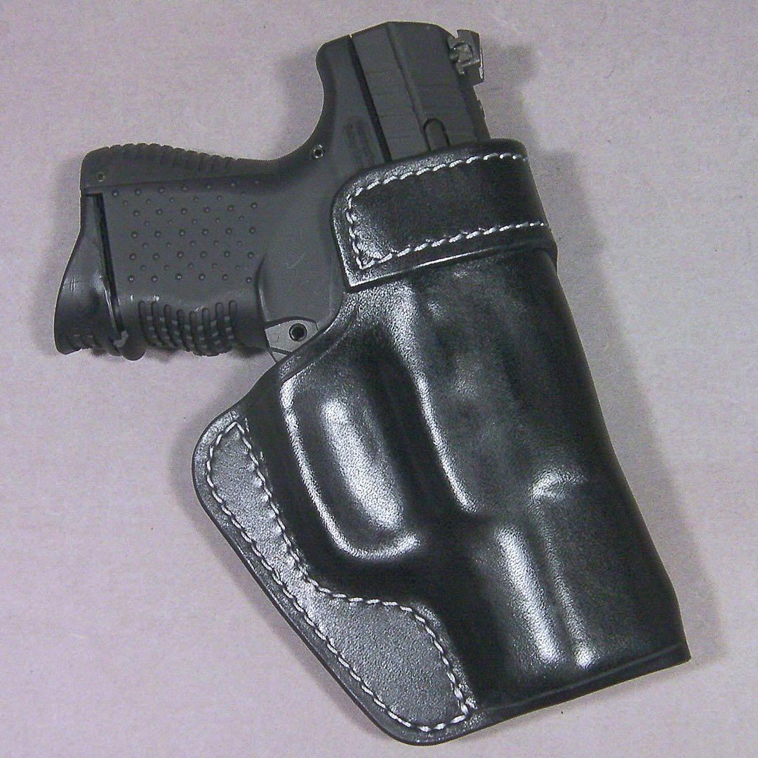各社　ワルサーP99コンパクト用　クロスドロー・タイプのホルスター　右利き