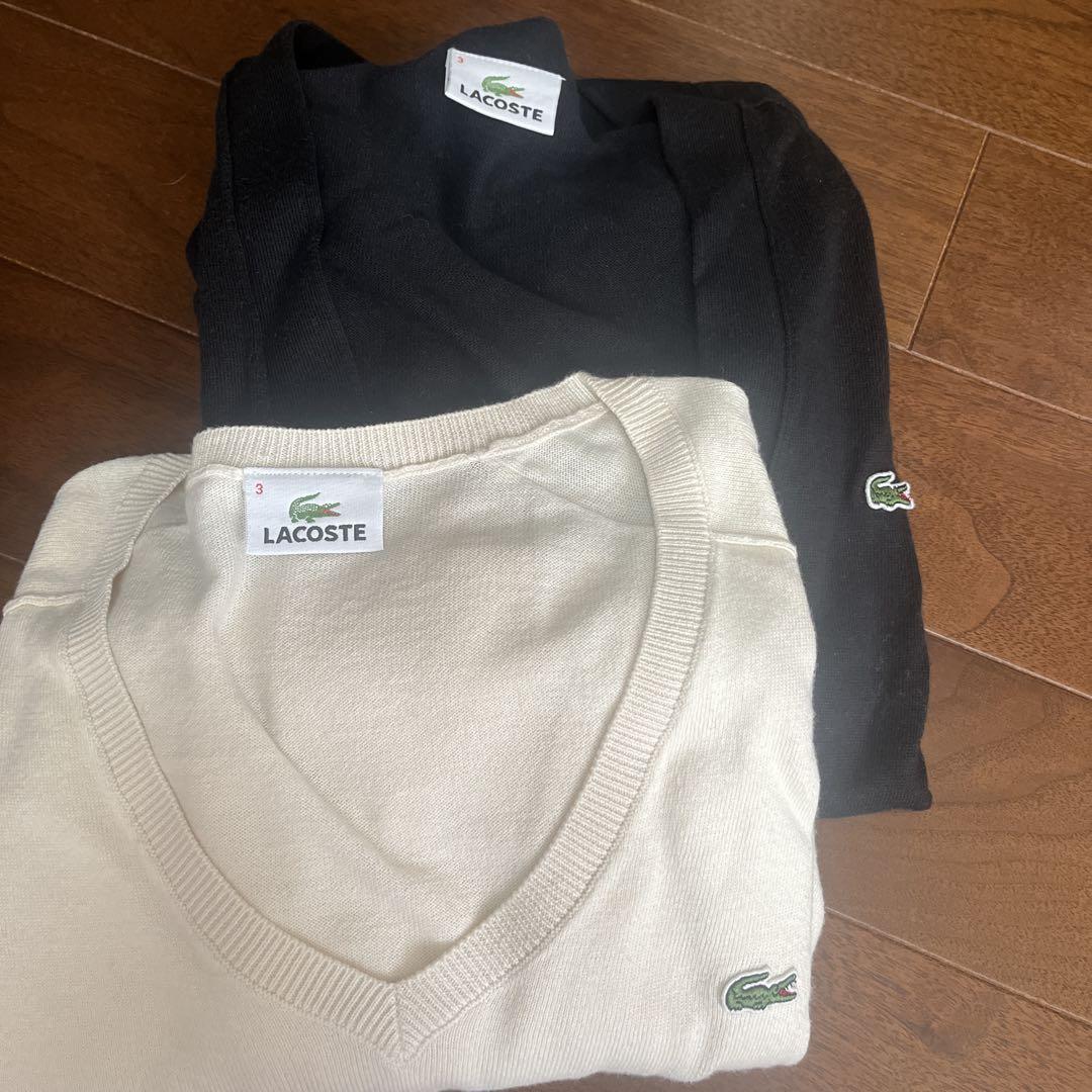 LACOSTEのカーディガン-ニットセット 【定番】