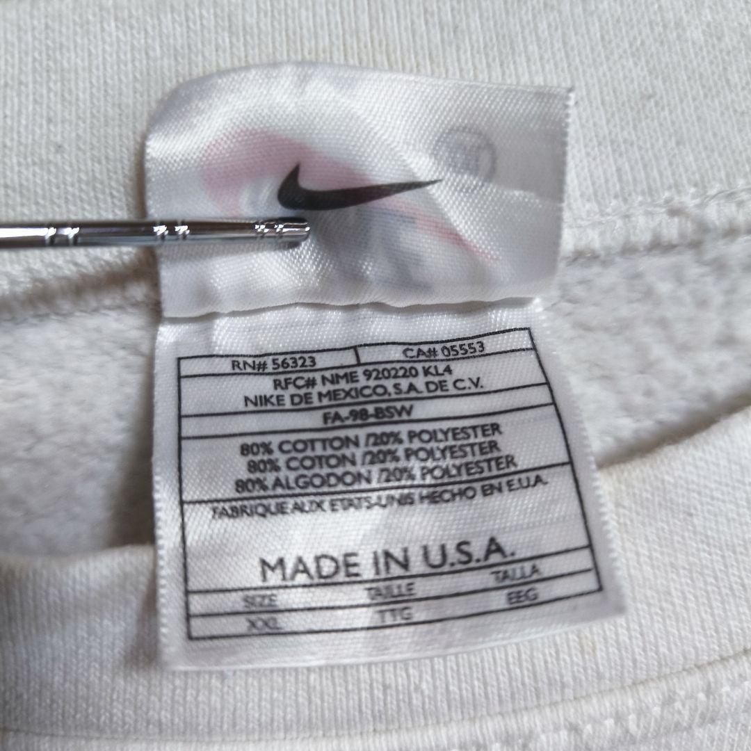 NIKE 90s ナイキ USA製 ワンポイント トレーナー