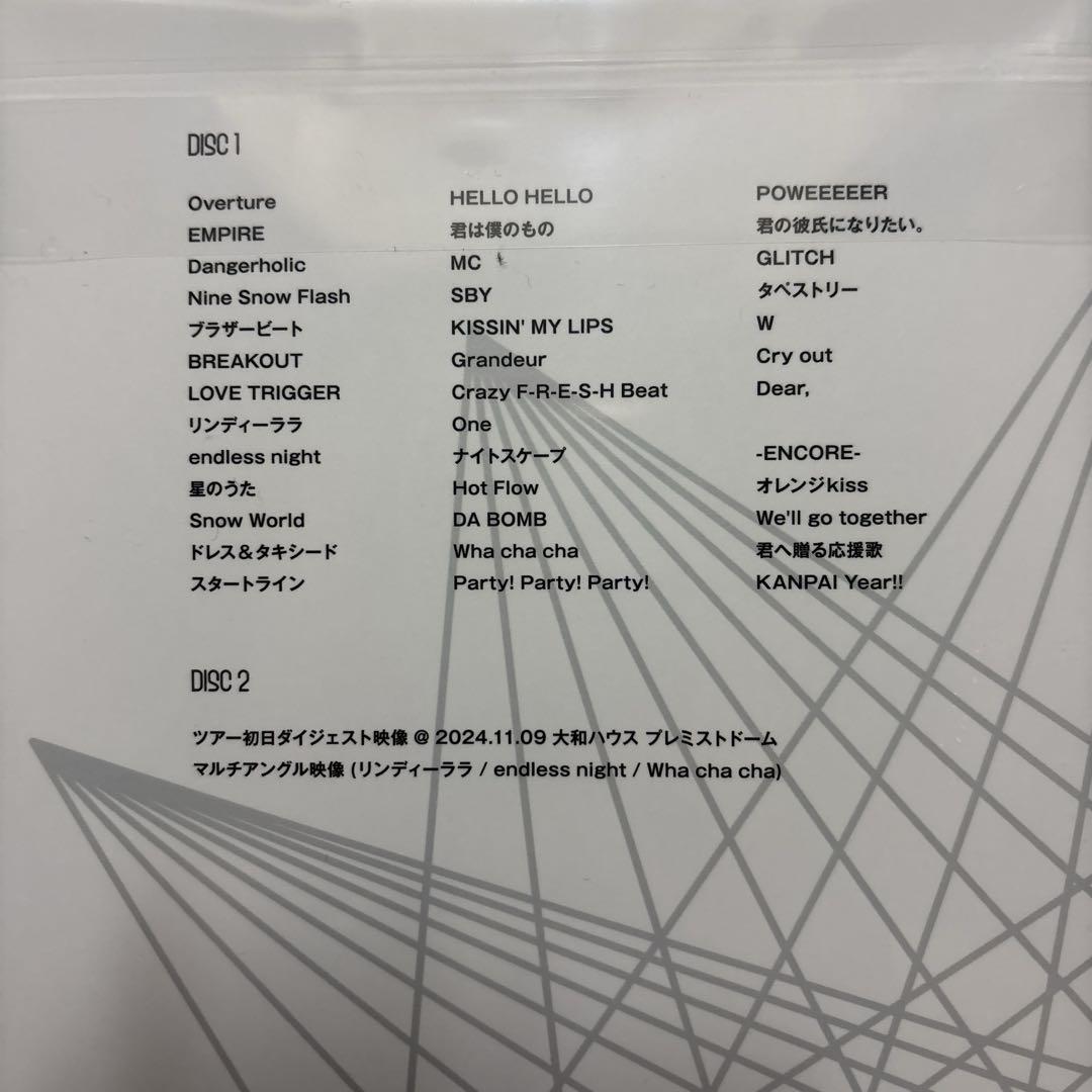 未開封Snow Man Dome Tour 2024 RAYS