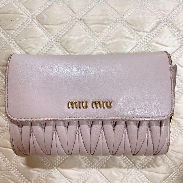 MIUMIU レディース マテラッセL字 財布