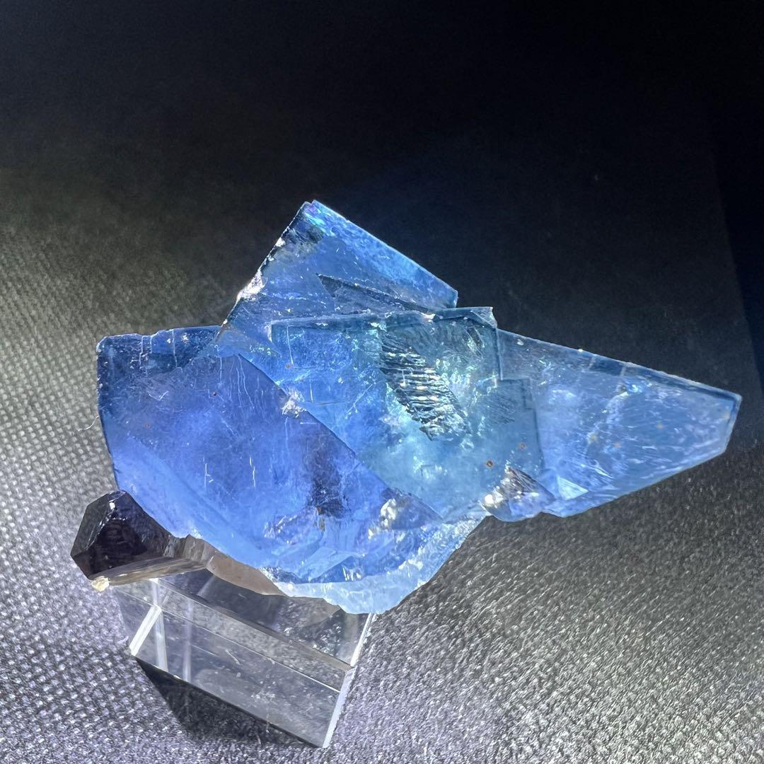 ヤオガンシャン　久々の「み空色⭐︎」スモーキークォーツ共生フローライト