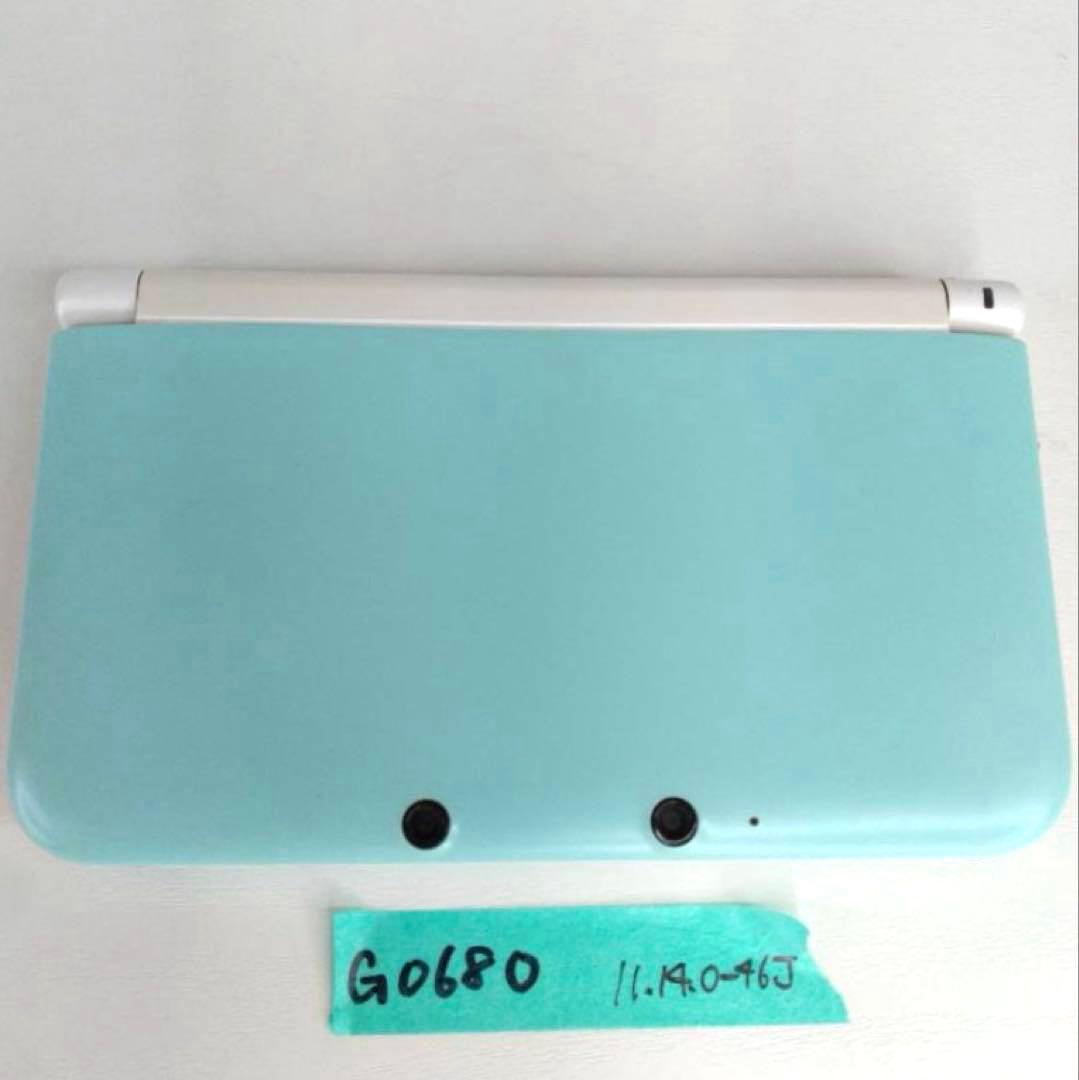 G0680 ニンテンドー3DS LL ミント×ホワイトNintendo 3DS UP786_INFO