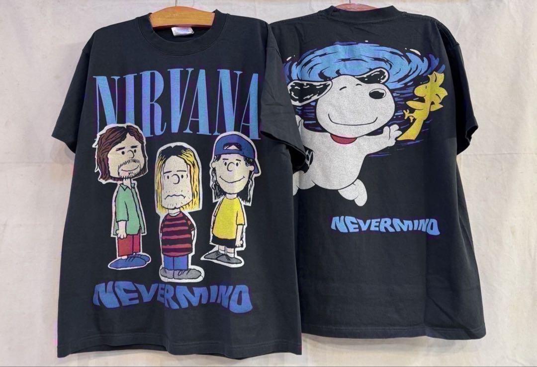 ラスト NIRVANA ニルヴァーナ スヌーピー SNOOPY tシャツ XL XL NIRVANA ニルヴァーナ スヌーピー SNOOPY tシャツ｜Yahoo