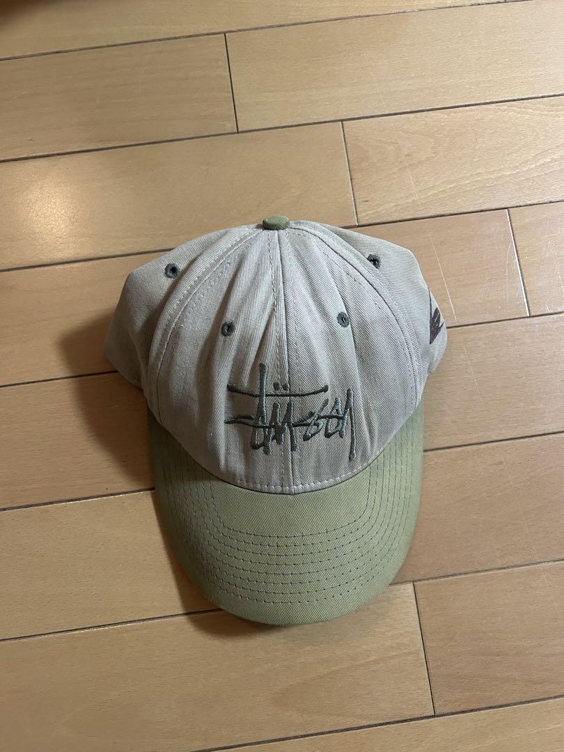 レディースも着用可Stussy authentic caps ストゥーシー　キャップ　激レア