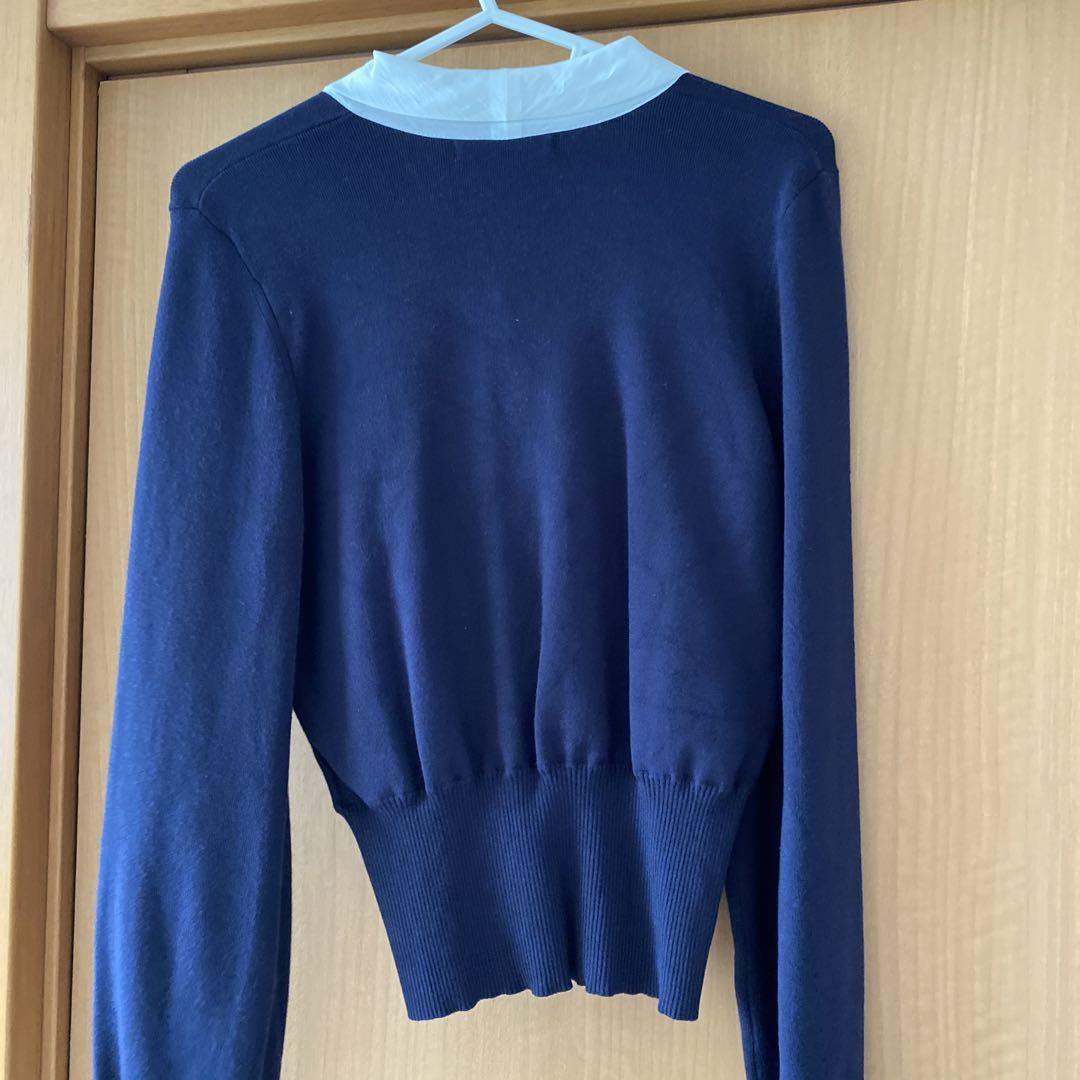 snidel　シアーボウタイニットプルオーバー