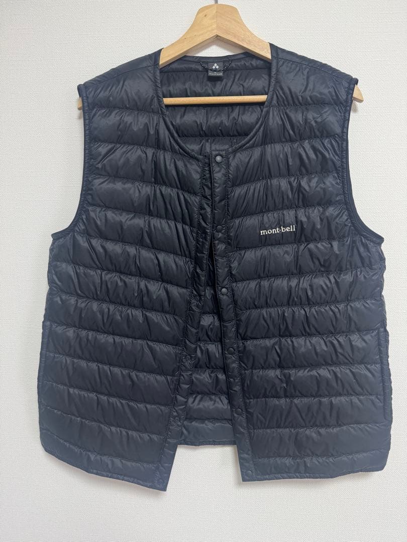 mont-bell スペリオダウン ラウンドネックベスト800FPL montbell
