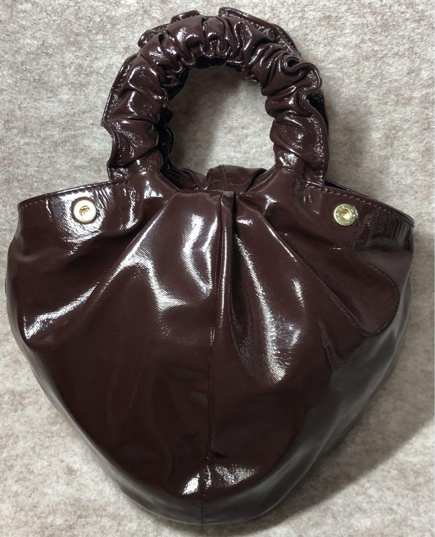 【本日特価】 3252】MEER. ワインレッド ボールバッグボルドー メーア バッグ
