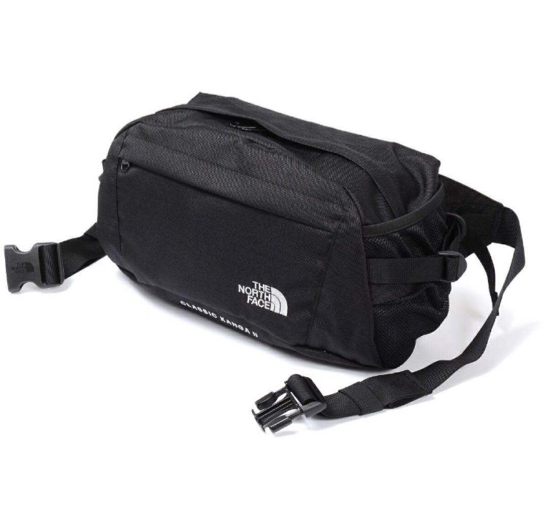 ブラック ★クラシックカンガ2 ★ ボディバッグ★新品 ノースフェイス