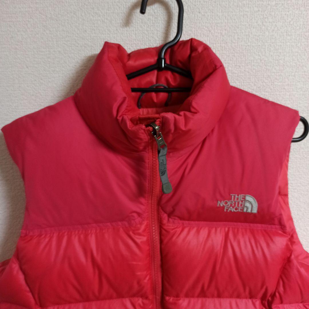THE NORTH FACE ダウンベスト 赤黒 THE NORTH FACE 