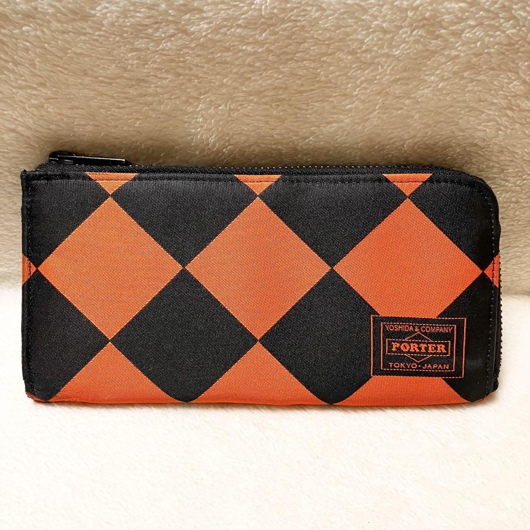 PORTER　ポーター　ダイヤモンドシェイプ　エル字ファスナー　財布　ロゴ 楽天市場】ポーター ギリー ウォレット 886-16141 （カラー