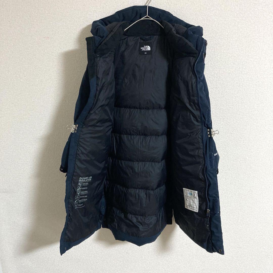 ノースフェイス ロング丈 DRYVENT ダウンジャケット 110-120