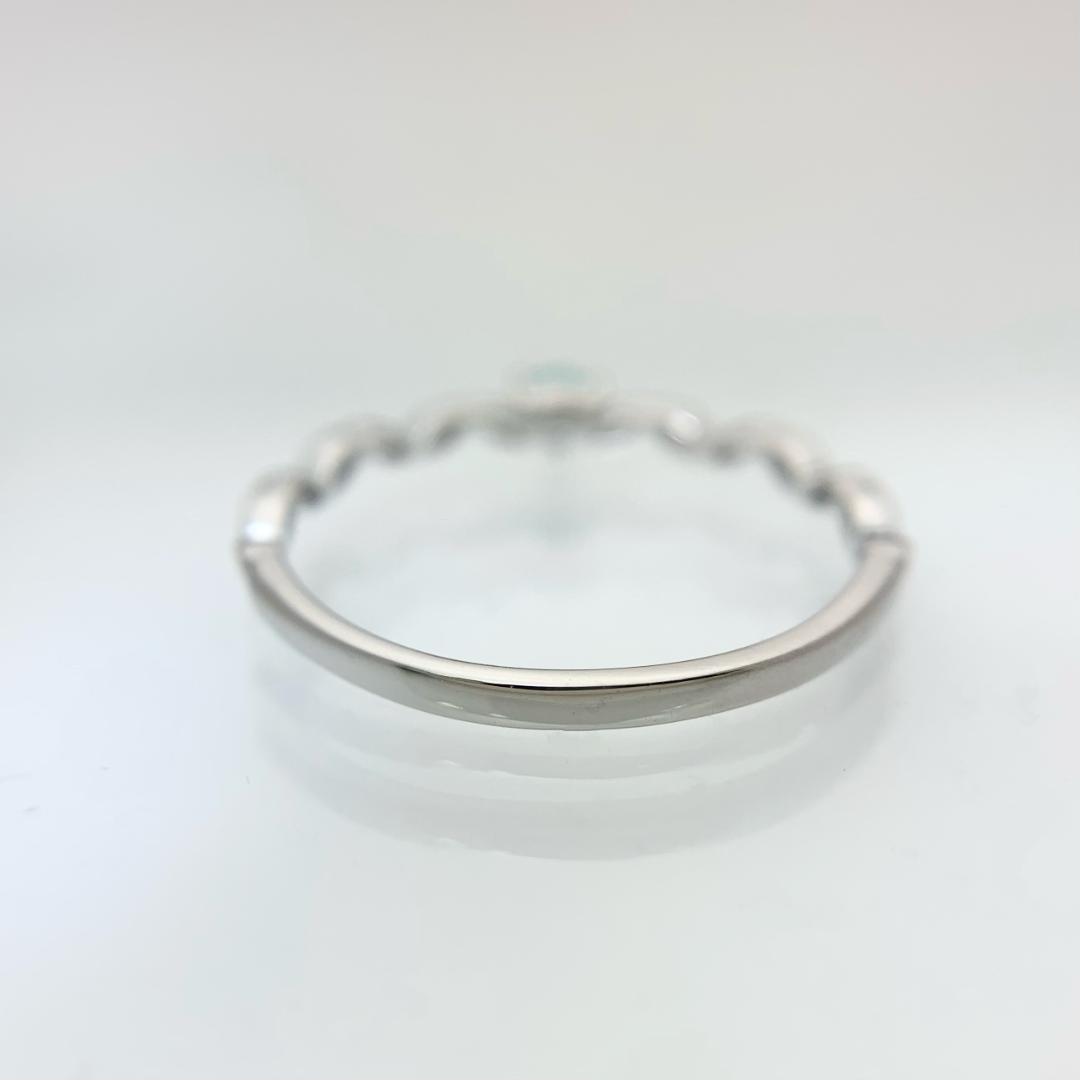 早い者勝ち！新品 パライバトルマリン リング 0.07ct プラチナ
