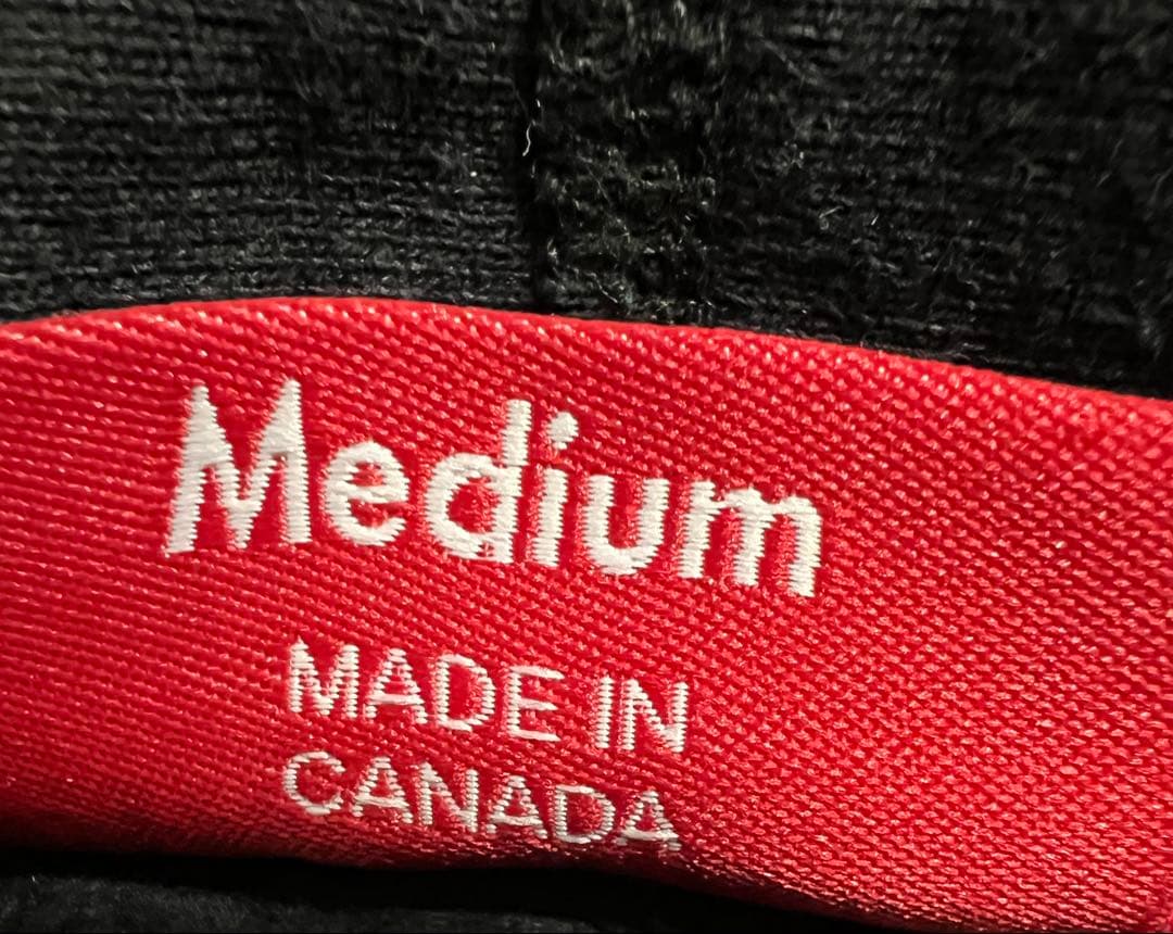 Supreme ブラック パーカー Medium