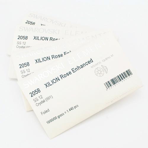 スワロフスキー ラインストーン クリスタル SS16 1440粒 #2058