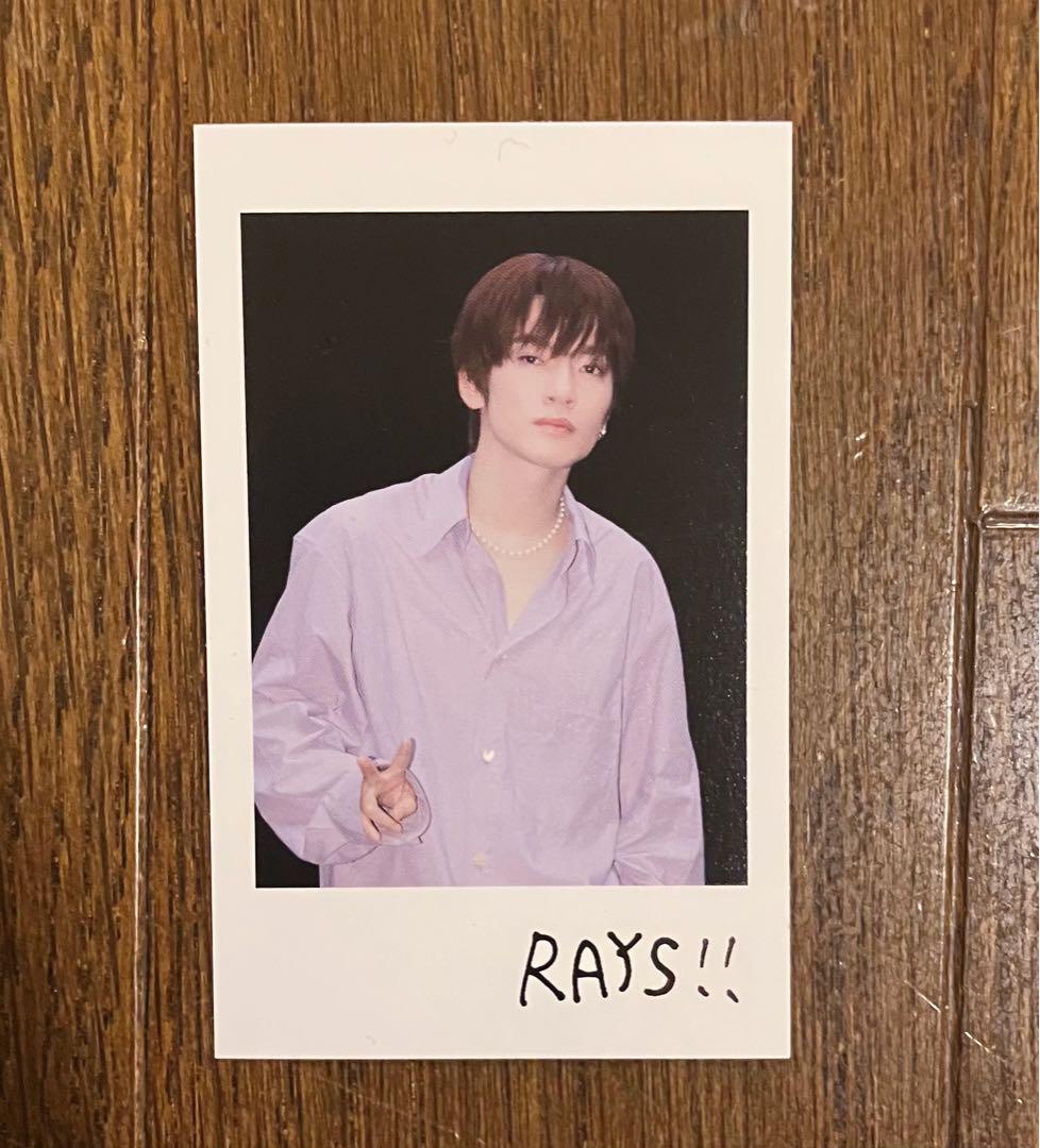 SnowMan RAYS 初回盤B 特典 チェキ風フォトカード 深澤辰哉　28枚 RAYS 初回盤B特典 チェキ風フォトカード SnowMan 深澤辰哉