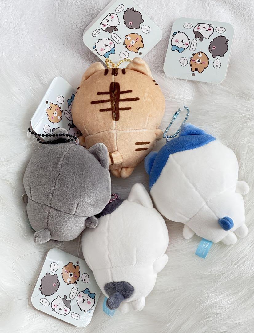 ちいかわ ハチワレとごきげんななかまマスコット（4個セット）