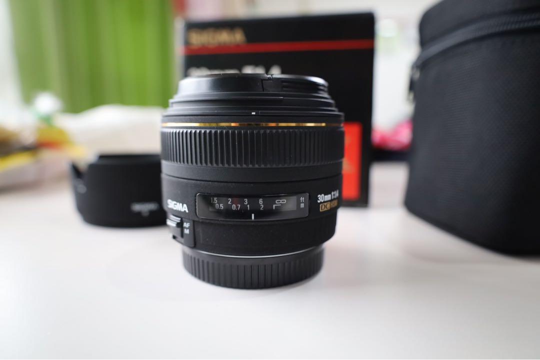 SIGMA 30mm F1.4 DC HSM canon用