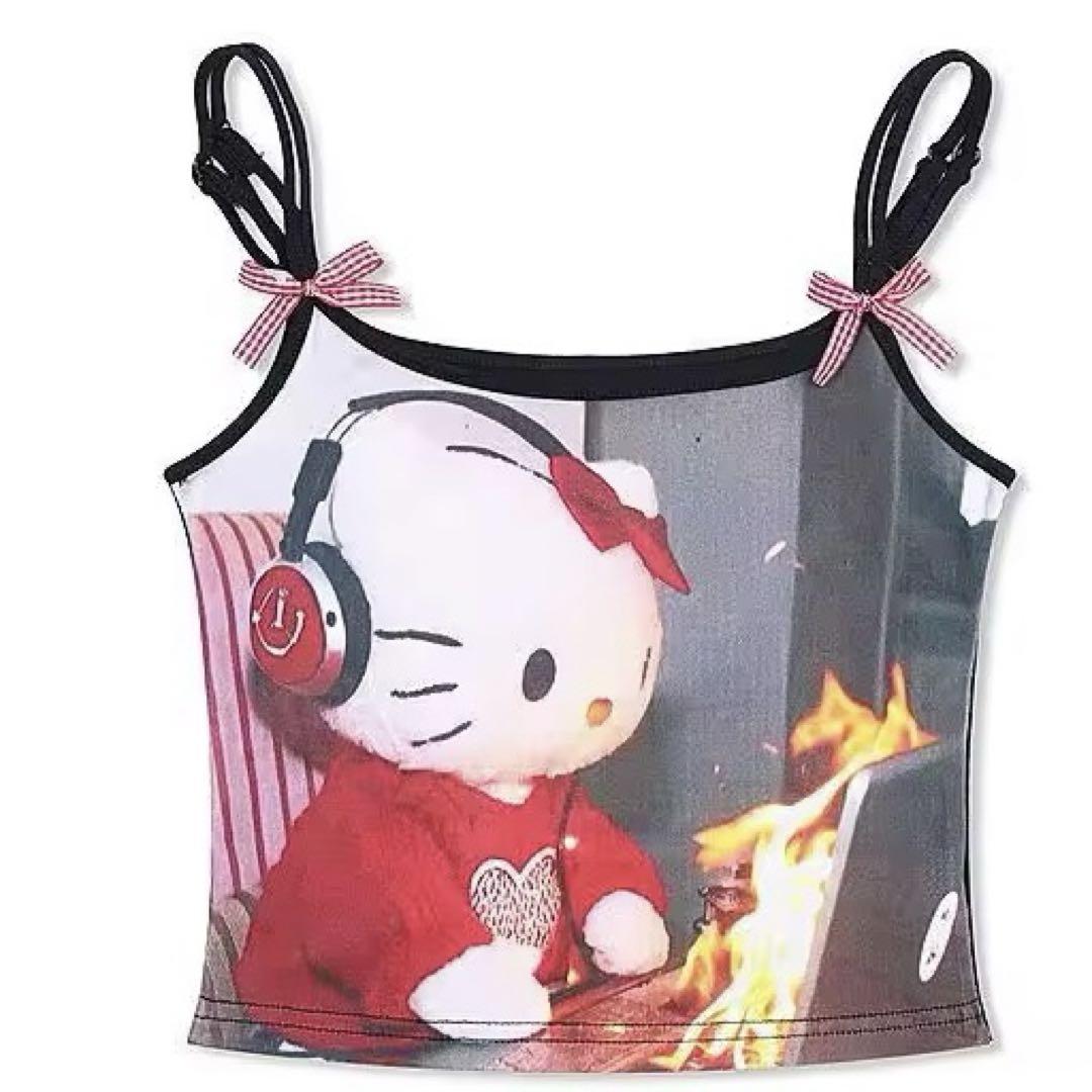 ウォニョン 日本未入荷 working Kitty キャミソール y2k ギャル