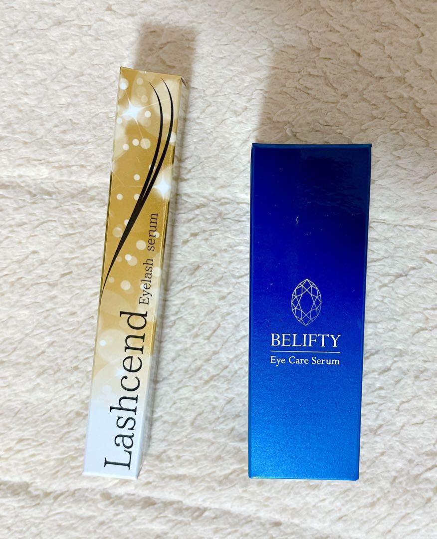 KABAちゃん監修 ラッシェンドまつげ美容液 BELIFTY べリフティ 各1個 