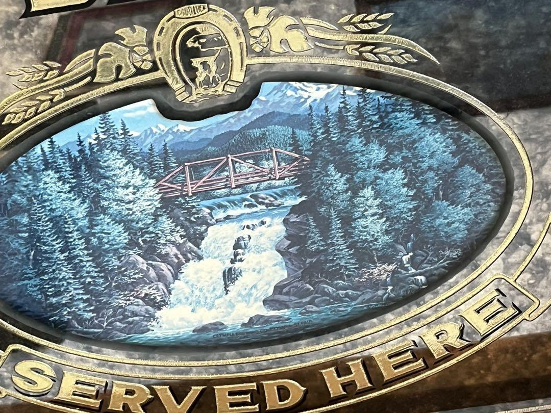 Olympia Beer パブミラー