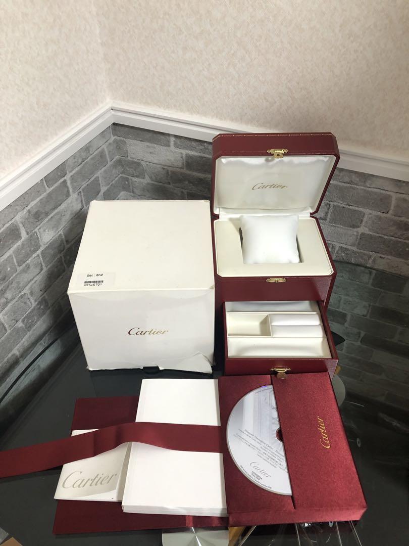 Cartier カルティエ ウォッチボックス 時計ケース 空き箱 取扱説明書 Cartierカルティエ 時計 ケース 箱 ボックス 空箱｜Yahoo!フリマ