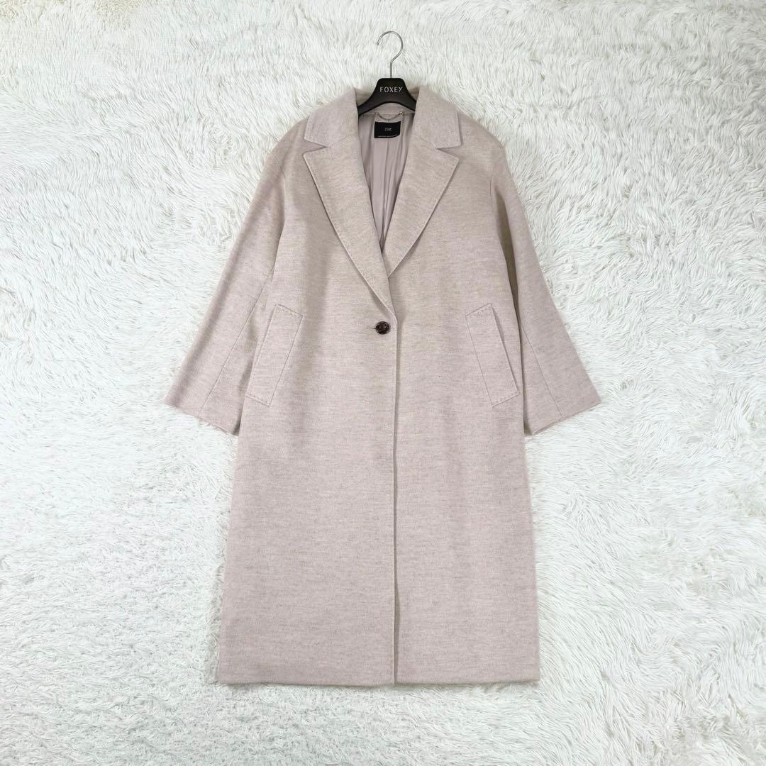 23区 ウール カシミヤ コート ビーバーチェスターコート 38サイズM 23区