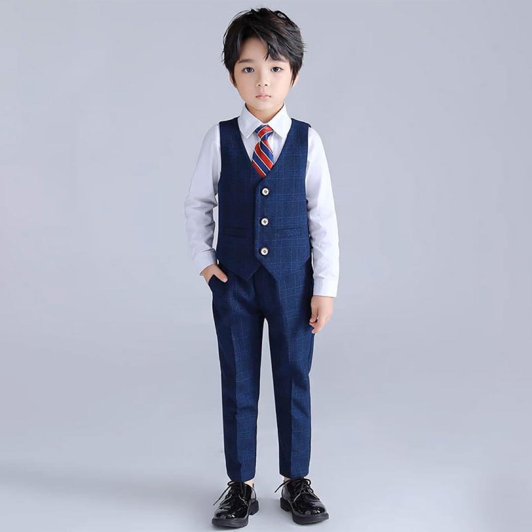 140■男の子フォーマルスーツセット子供服キッズジャケットズボン入園入学卒園卒業
