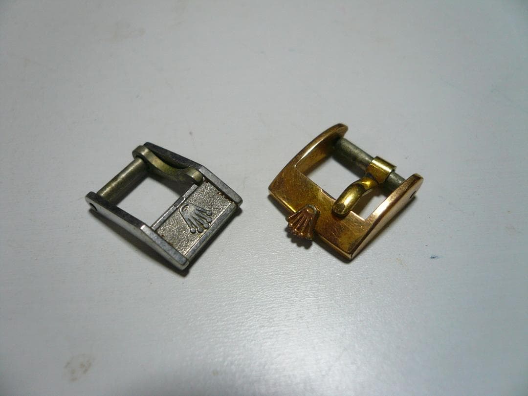 ロレックス オメガ 尾錠 レディース 4個 ROLEX OMEGA 純正 時計