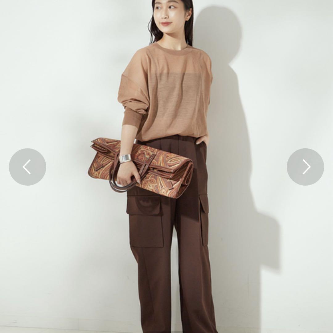 【新品タグ付き】JOURNAL STANDARD L'ESSAGE シアーニット