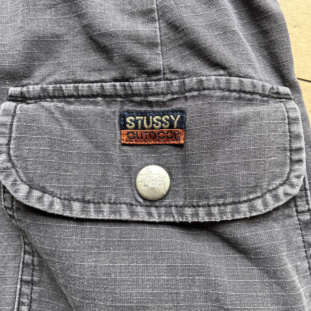 90's old STUSSY リップストップショーツ