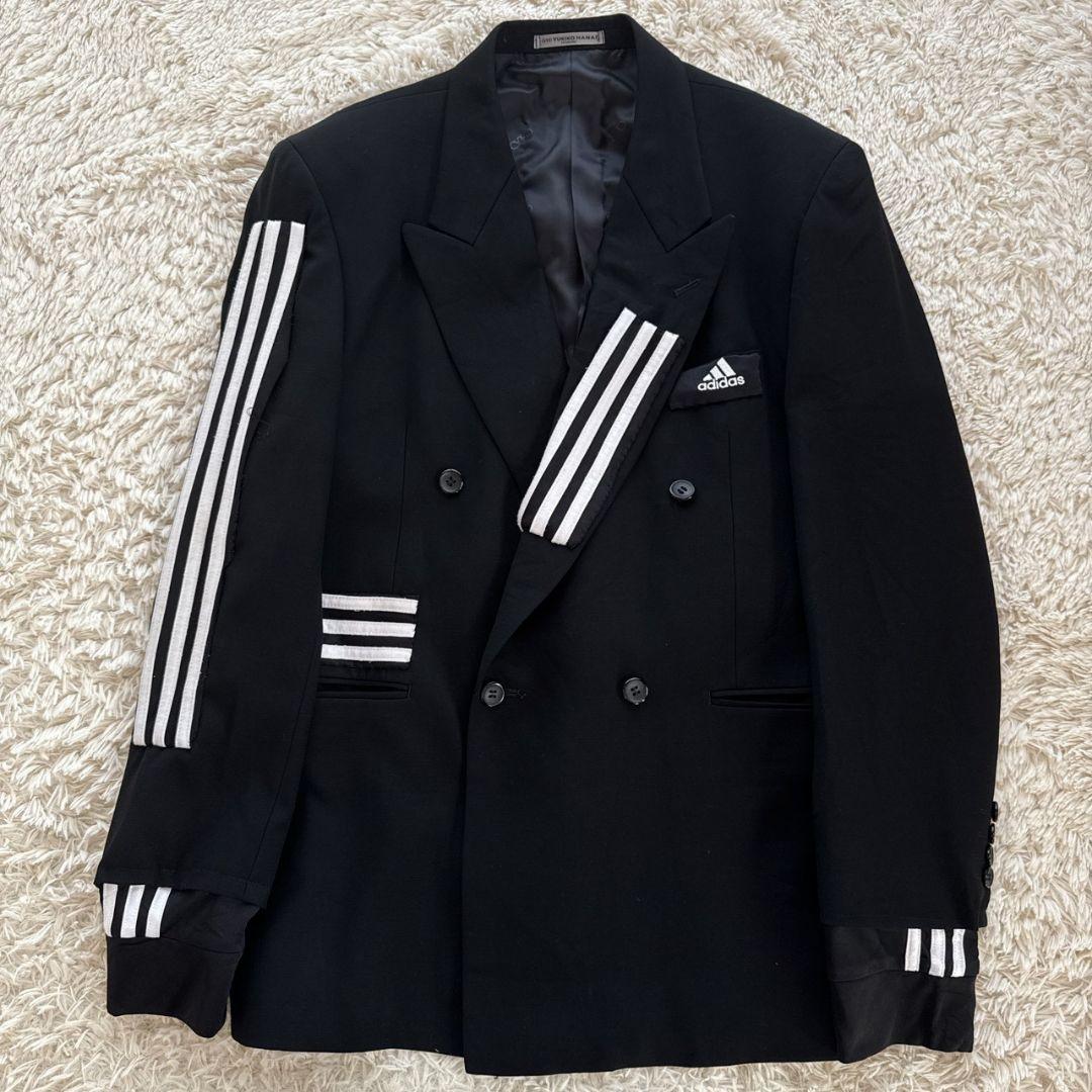 【Remake】adidas×Suits 再構築 リメイクスーツジャケット Remake】adidas×Suits 再構築 リメイク スーツ セットアップ