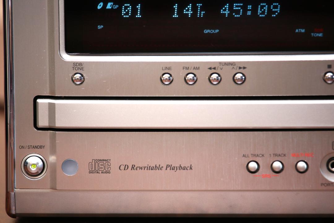 DENON D-MG33 CD/MD/TUNER/AMP　ミニコンポ 　美品