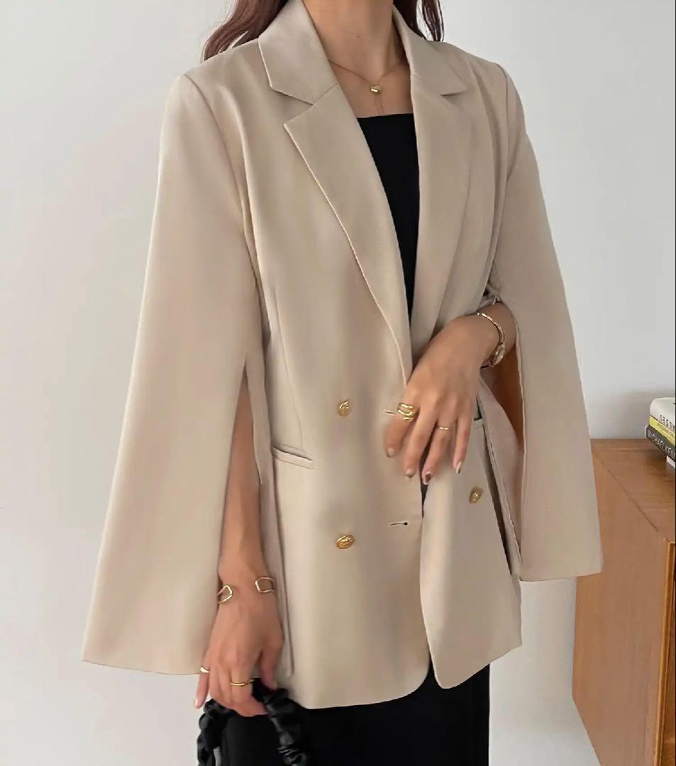 美品 HANAE MORI DEUX ショート丈コート 美品 HANAE MORI DEUX ショート丈コート