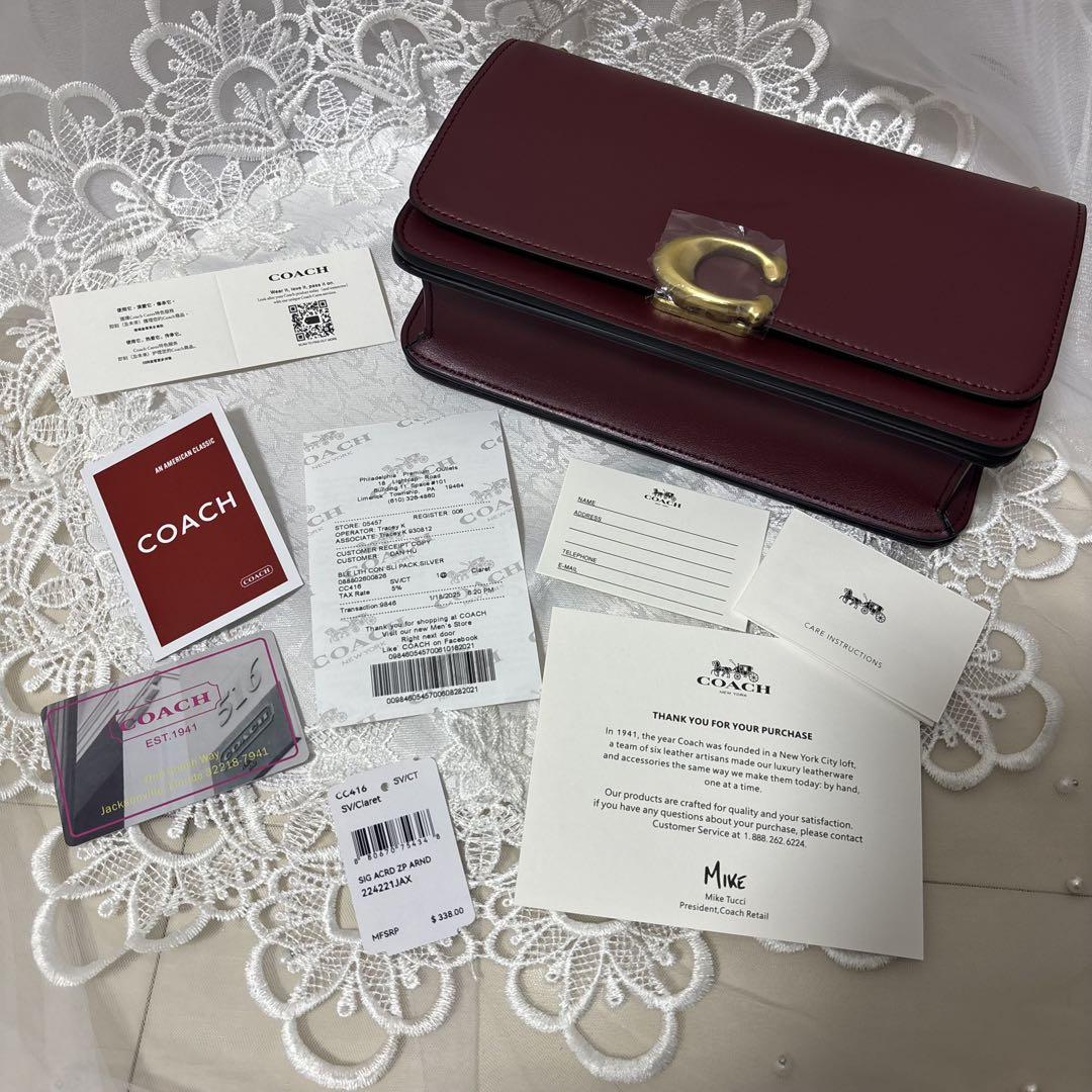 【週末限定価格！！！】【新品正規品】COACH ショルダーバッグ