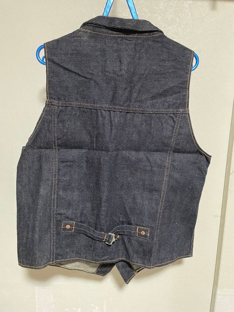 美品　希少　CORE FIGHTER　スタッズ　デニムベスト メンズ　M 値下げ！】コアファイター デニムベスト 美品 希少 CORE FIGHTER