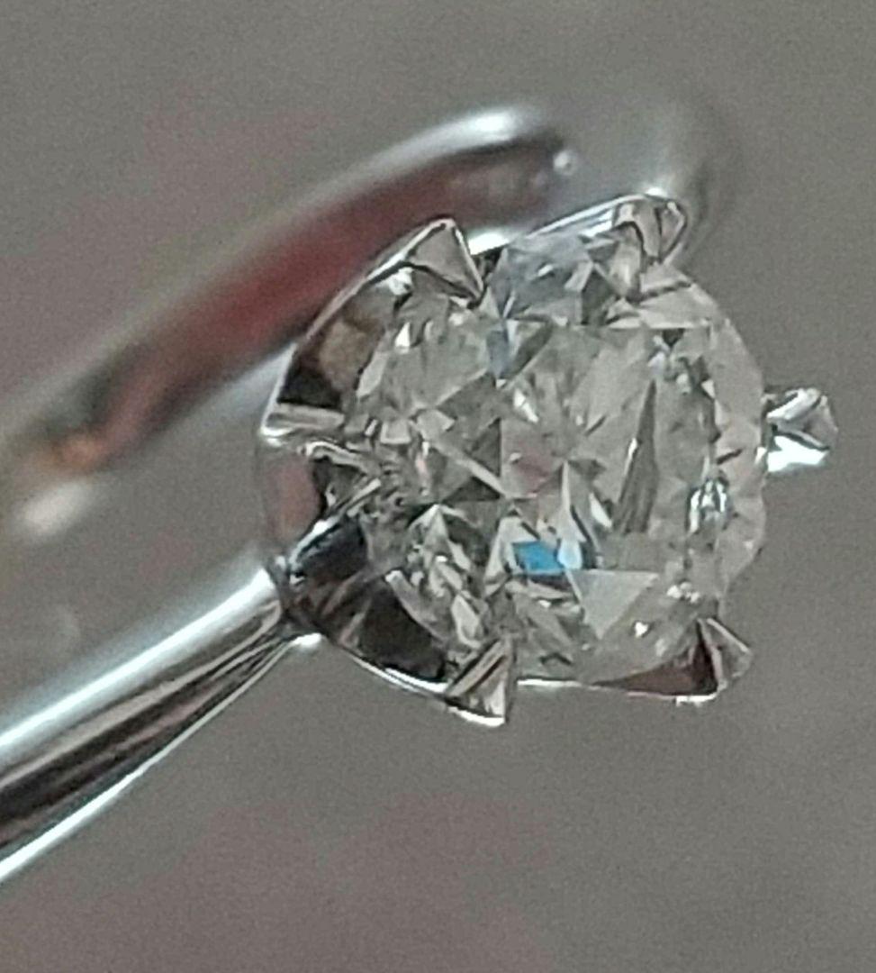 ジュエリーマキ 大粒天然ダイヤモンド リング 1.02ct/15号/4.73g