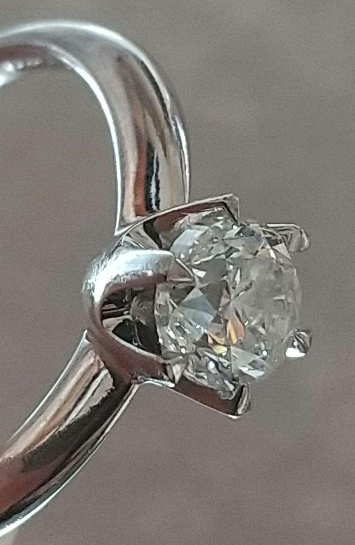 ジュエリーマキ 大粒天然ダイヤモンド リング 1.02ct/15号/4.73g