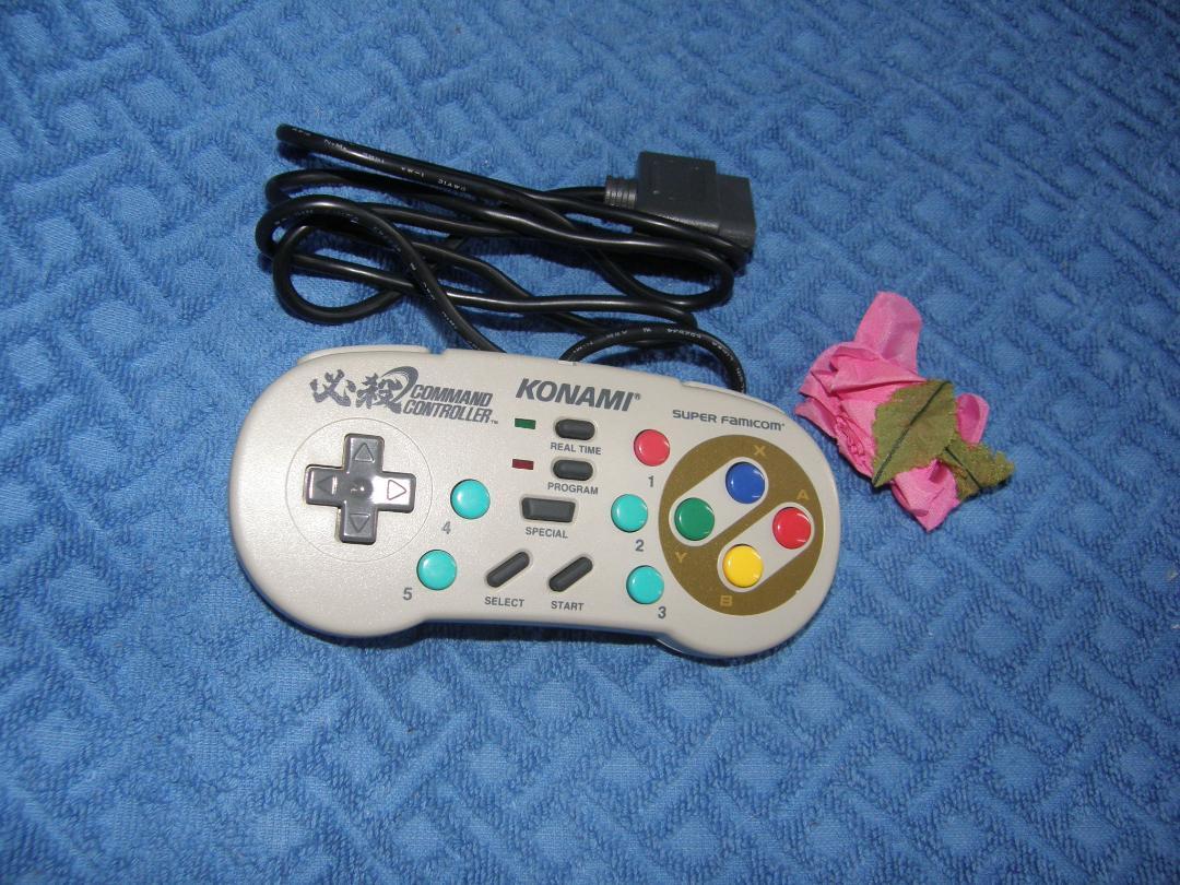 KONAMI コマンドコントローラー スーパーファミコン用NO-RU009