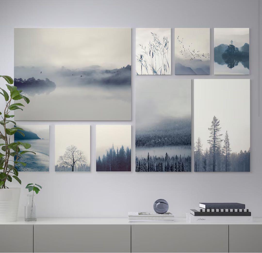 IKEA GRÖNBY グローンビー アート9点セット